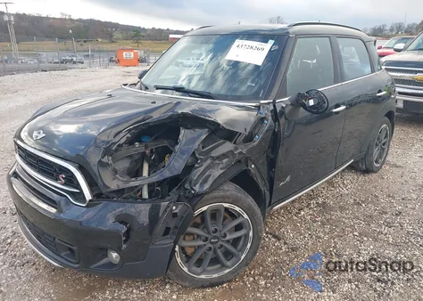 2016 Mini Countryman Cooper S из США, поврежденный, VIN WMWZC5C50GWU04312